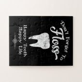 Vergesst nicht, mit dem Chalkboard zu fahren Puzzle (Horizontal)