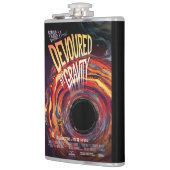 Vergeudet durch Gravity Halloween Hole Black Horro Flachmann (Links)