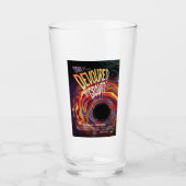 Vergeudet durch Gravity Halloween Hole Black Horro Glas (Vorderseite)