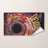 Vergeudet durch Gravity Halloween Hole Black Horro Handtuch (Handtuch)