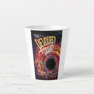 Vergeudet durch Gravity Halloween Hole Black Horro Milchtasse