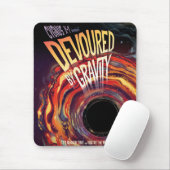Vergeudet durch Gravity Halloween Hole Black Horro Mousepad (Mit Mouse)
