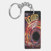 Vergeudet durch Gravity Halloween Hole Black Horro Schlüsselanhänger (Vorderseite links)