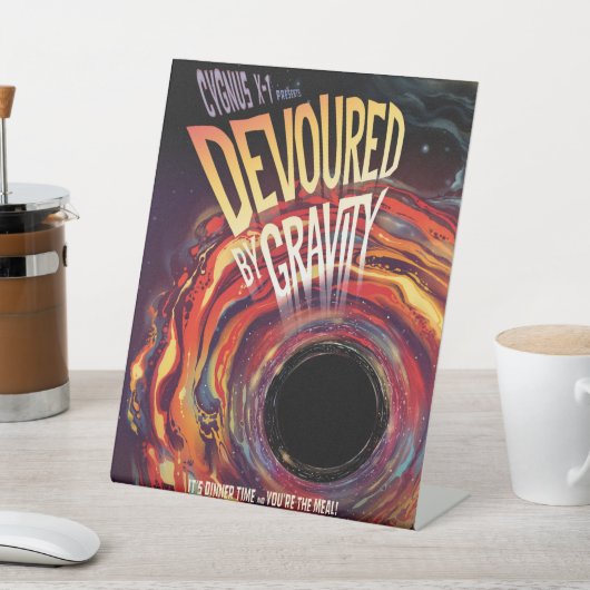 Vergeudet durch Gravity Halloween Hole Black Horro Sockelschild (In SItu)