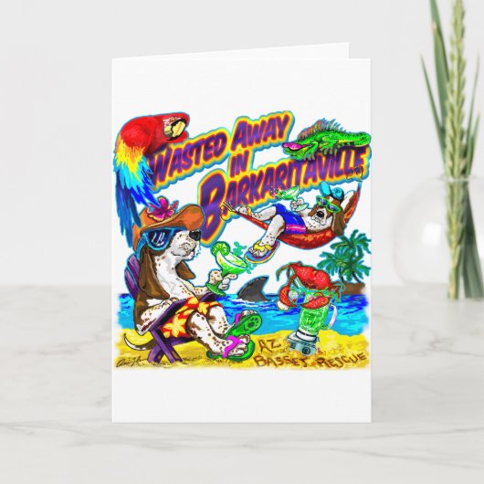 Vergeudet weg in Barkaritaville Karte (Vorderseite)