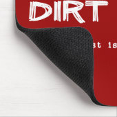 Vergeudeter Geld-Schmutz-FahrradMotocross Mousepad (Ecke)