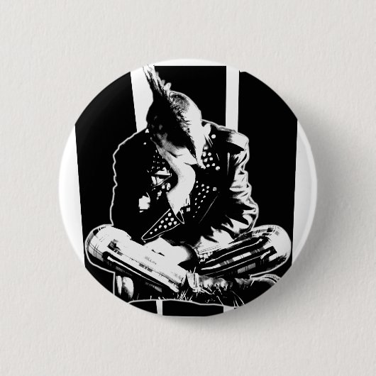 VERGEUDETER Punk Button (Vorderseite)