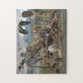 Vergewaltiger des Westens Puzzle (Vertikal)