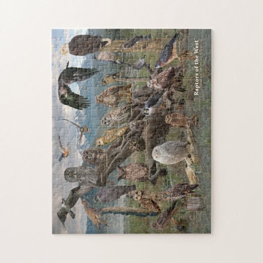 Vergewaltiger des Westens Puzzle (Vertikal)