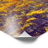 vergewaltigte Fallbaumen Fotodruck (Ecke)