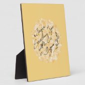 Vergib dir und sei glücklich, nur ein wenig blumig fotoplatte (Seite)