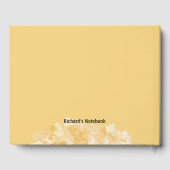 Vergib dir und sei glücklich, nur ein wenig blumig gästebuch (Rückseite)