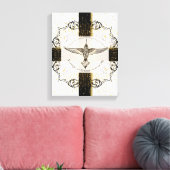 Vergib ihnen ANYWAY inspirierender Kolibri Leinwanddruck (Insitu (Wohnzimmer))