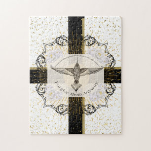 Vergib ihnen ANYWAY inspirierender Kolibri Puzzle