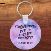 Vergib ihnen schlüsselanhänger (Vorderseite)