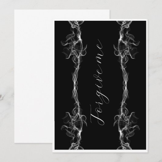 Vergib mir einladung (Vorne/Hinten)