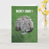 Vergib mir! karte (Gelbe Blume)