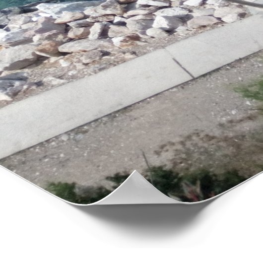 Vergib und vergiss Sprichwort Poster (Ecke)