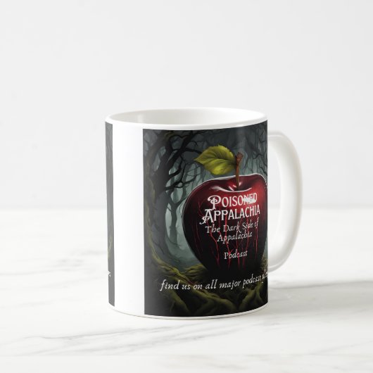 Vergiftete Appalachia-Tasse Kaffeetasse (VorderseiteRechts)