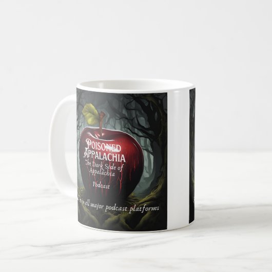 Vergiftete Appalachia-Tasse Kaffeetasse (Vorderseite Links)