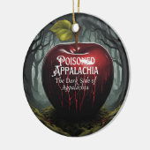 Vergiftete Appalachia-Verzierung Keramik Ornament (Links)