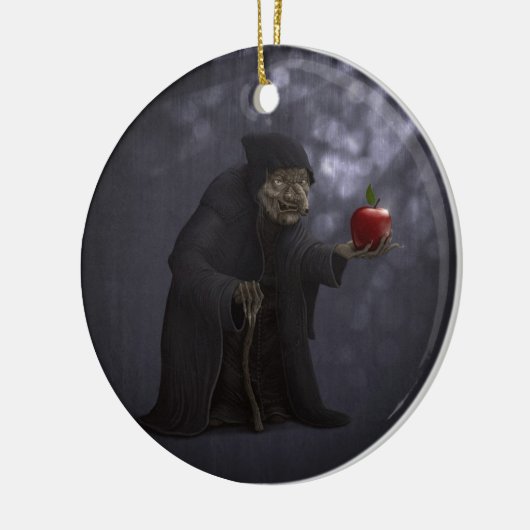 Vergifteter Apfel Keramikornament (Links)