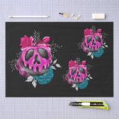 Vergifteter Bonbapfel mit entkundeter Blume Seidenpapier (Handwerk)