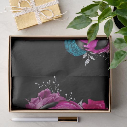 Vergifteter Bonbapfel mit entkundeter Blume Seidenpapier (Geschenk)