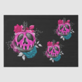 Vergifteter Bonbapfel mit entkundeter Blume Seidenpapier (Vorderseite)