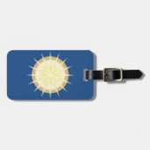 Vergina Sun Gepäckanhänger (Vorderseite horizontal)