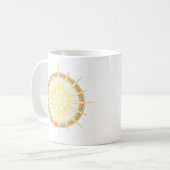 Vergina Sun (Stern von Vergina) Kaffeetasse (Vorderseite Links)