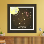 Vergine 23 agosto al 23 settembre Leinwand (Insitu (Wohnzimmer))