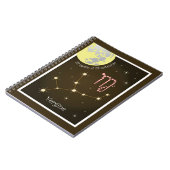 Vergine 23 agosto al 23 settembre Notizheft Notizblock (Linke Seite)