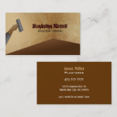 Vergipsen der Visitenkarten Visitenkarte (Vorne/Hinten)