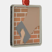 Vergipsen der Wand Ornament Aus Metall (Rechts)