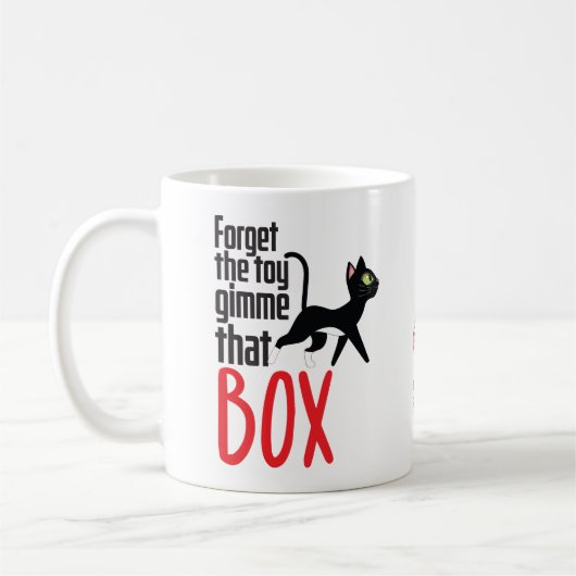 Vergiss das Spielzeug Kaffeetasse (Links)