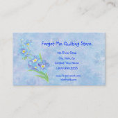 Vergiss, dass ich die Visitenkarte des Speichers n (Vorderseite)