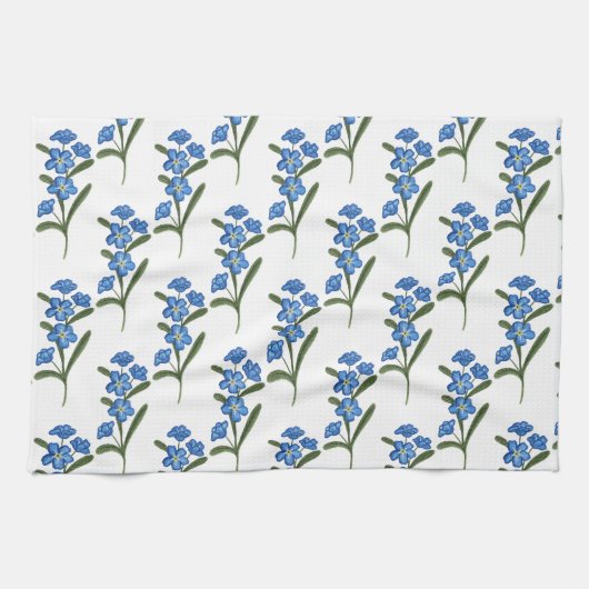 Vergiss, dass ich kein Blume Teetuch trinke Geschirrtuch (Horizontal)