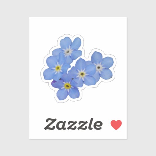 Vergiss, dass ich nicht aufklebe aufkleber (Blatt)