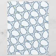 Vergiss, dass ich nicht Blume mit Osterei habe