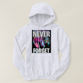 Vergiss die 90er Retro-Kunst nie Hoodie