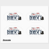 Vergiss ein Kap - mein Held trägt NWUs Ovaler Aufkleber (Blatt)