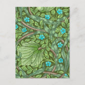 Vergiss-Me-Nots, Unendlichkeit Punkte nach Morris Postkarte (Vorderseite)