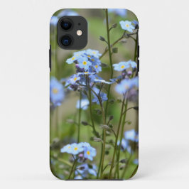 Vergiss mich nicht Blue Floral Phone Case