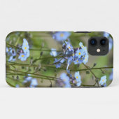 Vergiss mich nicht Blue Floral Phone Case (Rückseite (Horizontal))