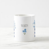 Vergiss mich nicht Blume Lover Keramik Kaffeetasse (Mittel)