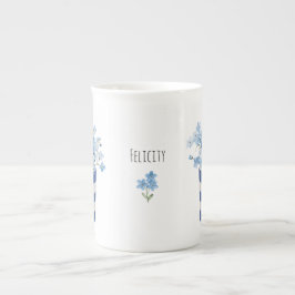 Vergiss mich nicht Blume Lover Keramik Porzellantasse