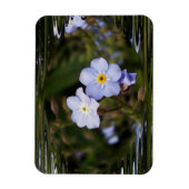 Vergiss mich nicht Blume Magnet (Vertikal)