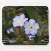 Vergiss mich nicht Blume Mousepad (Vorne)