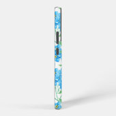 Vergiss mich nicht Blume Samsung Galaxy Hülle (Rechte Seite)